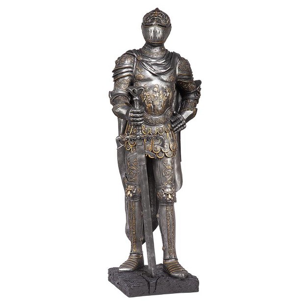 Design Toscano The King x27 s Guard Sculptural Half scale Knight Replica