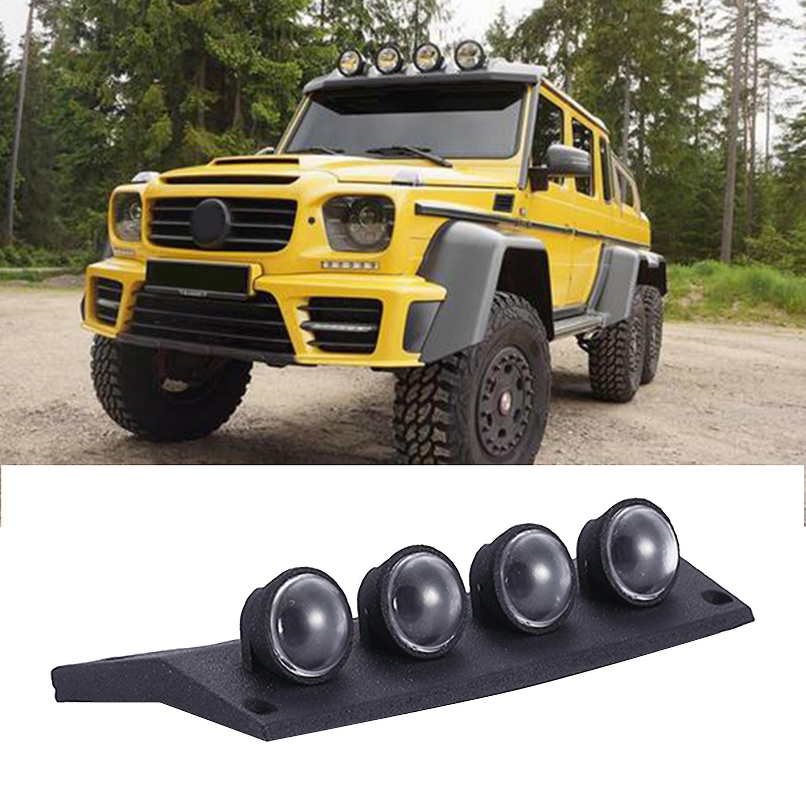 1:10 Rc Roof Light Spotlight Set For Trx4 Trx6 G63  Rc Crawler Car