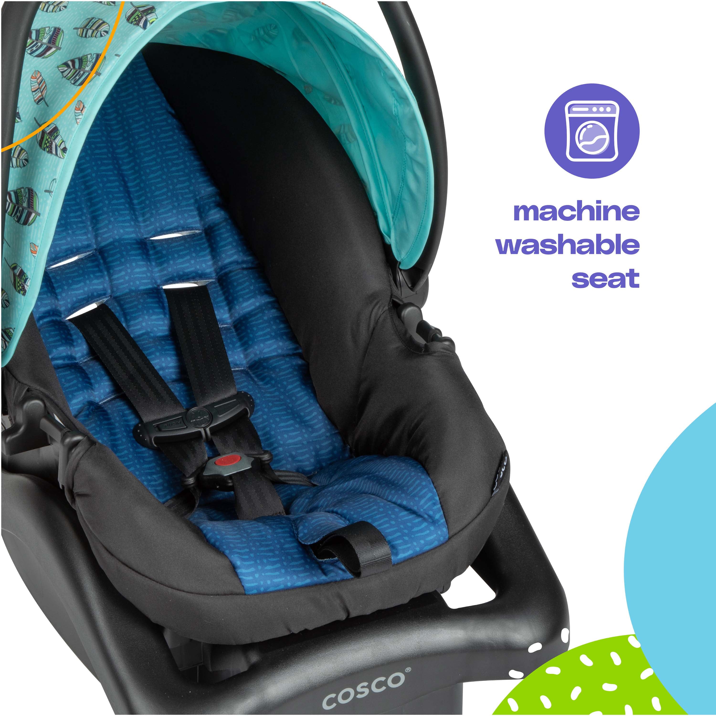 Cosco Lift & Stroll DX Travel System, Chalk Blue