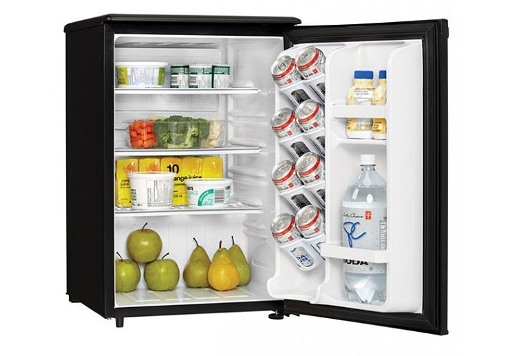 Danby Designer 2.6 Cu. Ft. Black Compact Refrigerator