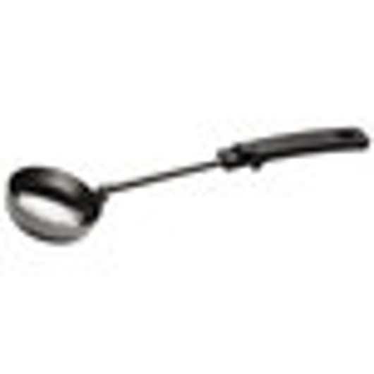 Vollrath 4 Ounce Stainless Steel Black Handle Soli...