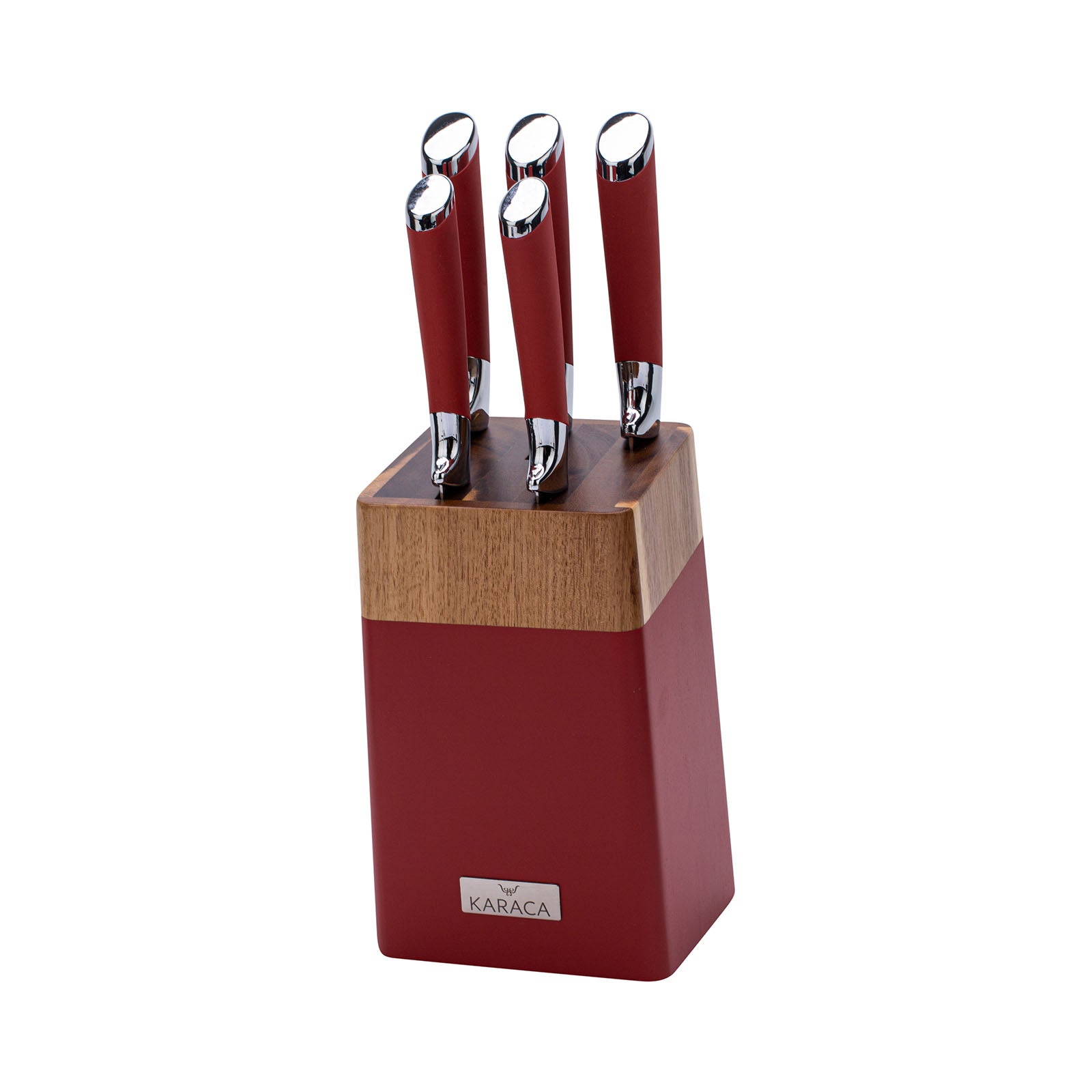 Grande Knife Set Red 153.03.07.8076