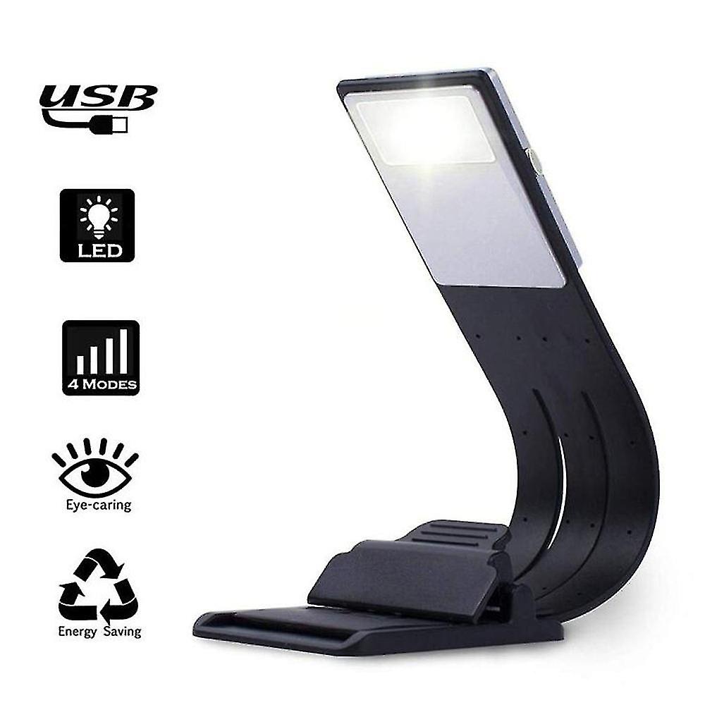 Reading Lamp Book Clamp Led With Clip and Continuously Dimmable Brightness Portable Flexible， Task Lights For Kindle / Ebook Reader