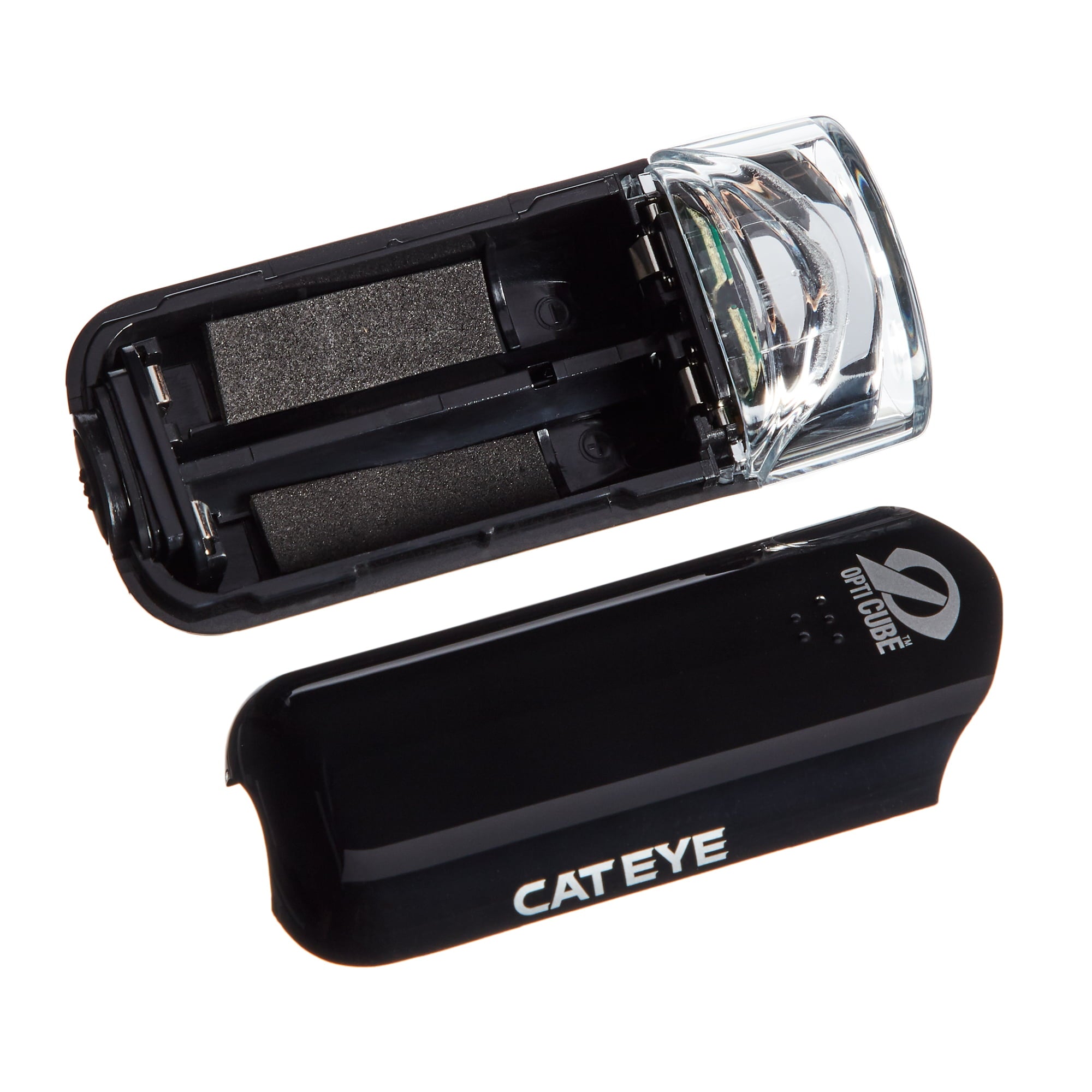 CAT EYE - HL-EL135 LED Safety Bike Headlight for Commuting， Black