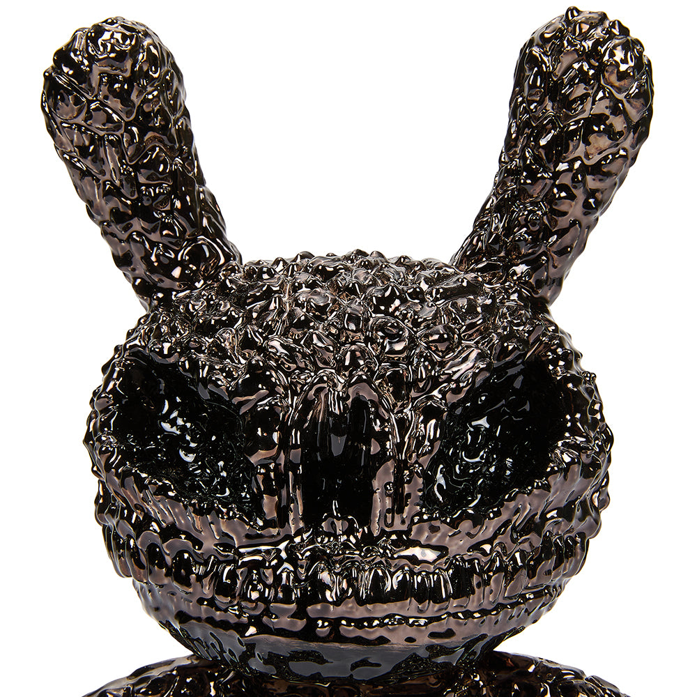 Black Chrome Death Dunny 8” Resin Art Figure by American Gross - Limited Edition of 20 - Kidrobot.com Exclusive (PRE-ORDER)