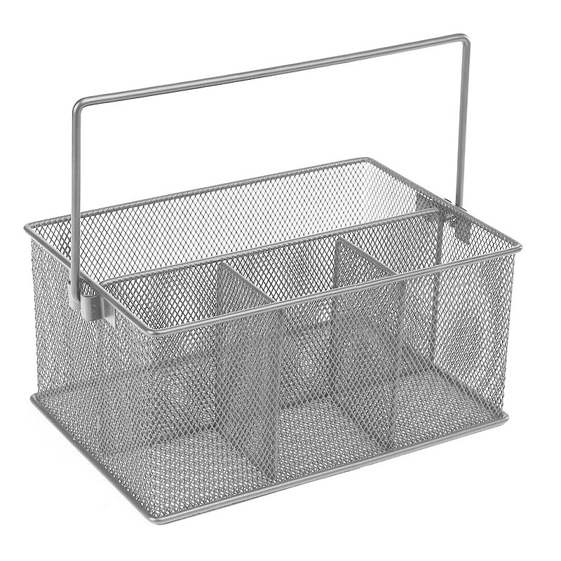 Mind Reader Metal Mesh Basket With Handle