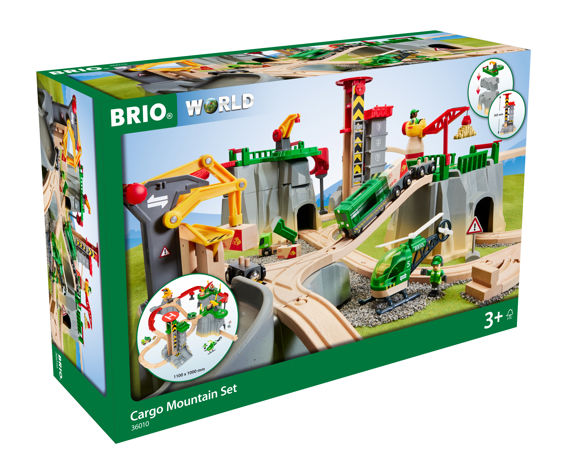 BRIO Cargo Mountain Set