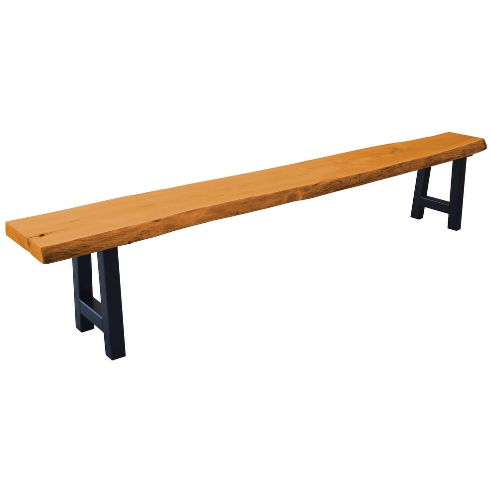 Live Edge Locust Wood Ridgemont Bench