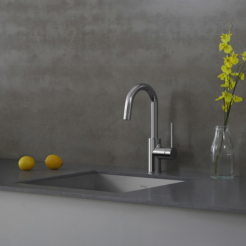 Kraus KPF 2600 Oletto 1.8 GPM 1 Hole Bar Faucet   Contemporary   Bar Faucets   by Buildcom  Houzz