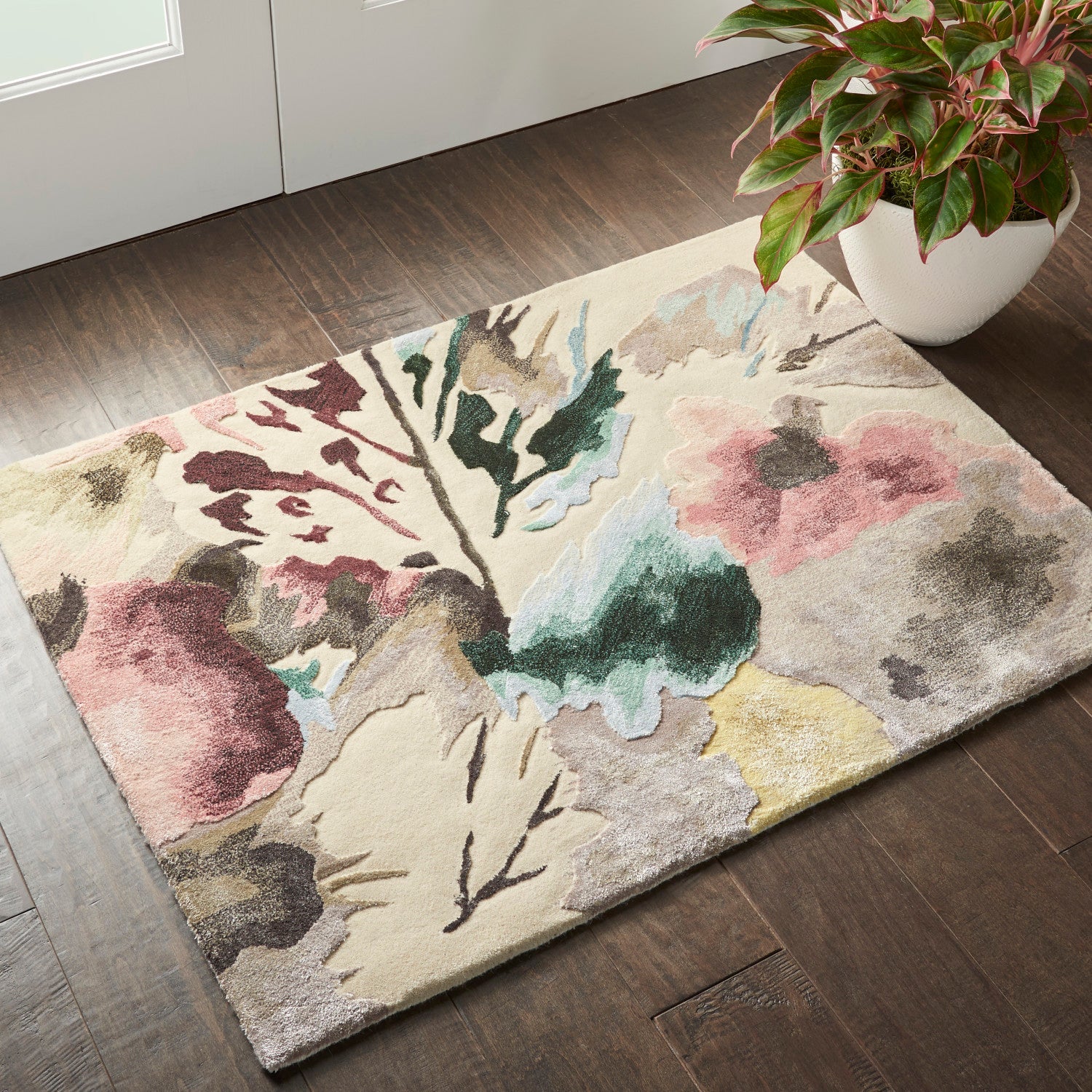 Prismatic Beige/Multi Contemporary Rug