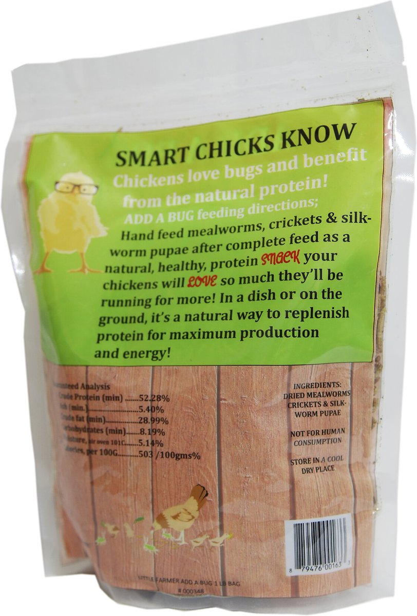 Little Farmer Products Add A Bug Chicken Treats