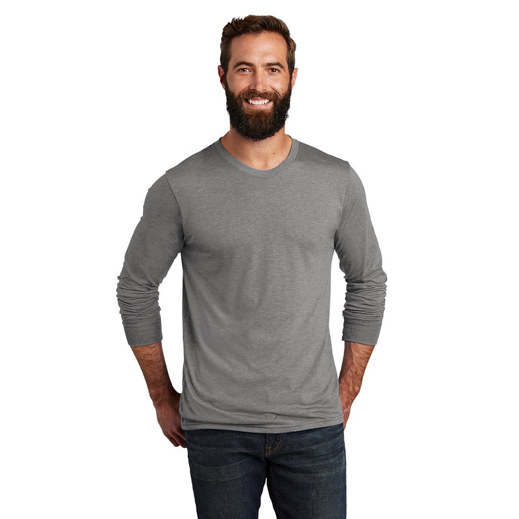 Allmade Unisex Tri-Blend Long Sleeve Crewneck Shirt