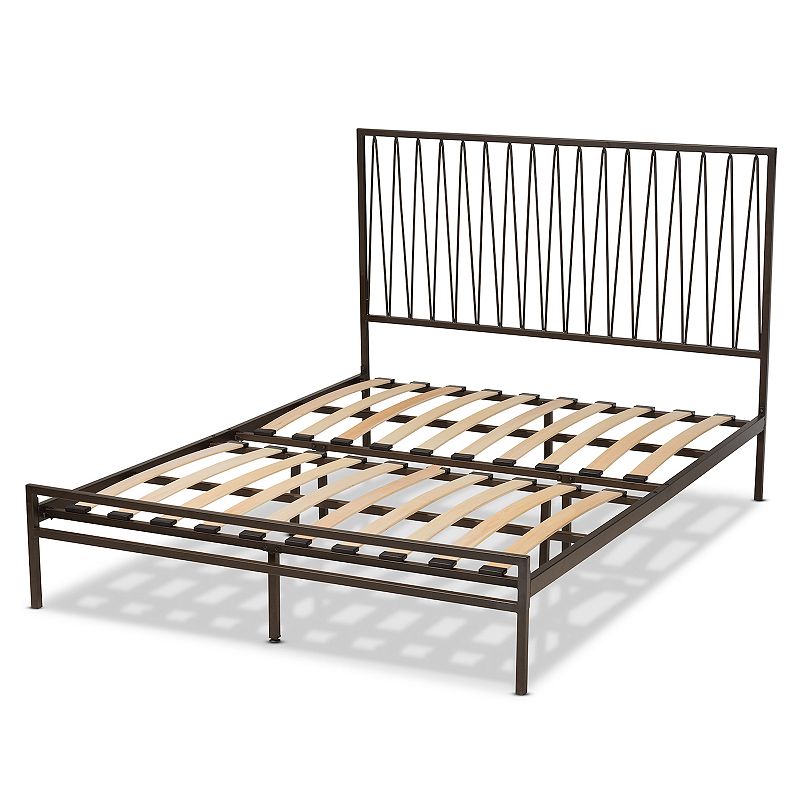 Baxton Studio Jeanette Black Bed