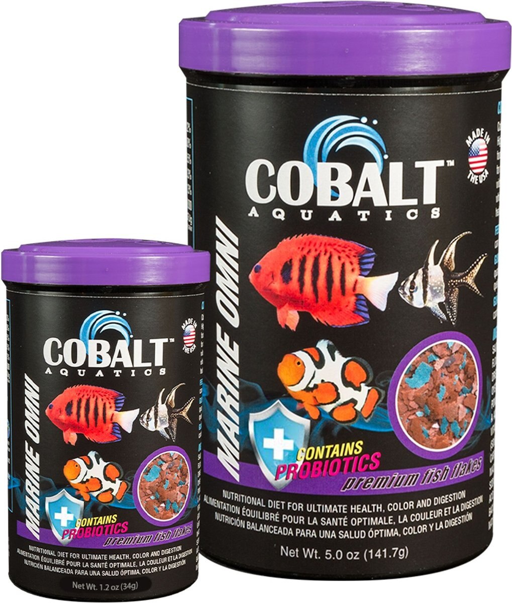 Cobalt Aquatics Marine Omni Flakes Fish Food