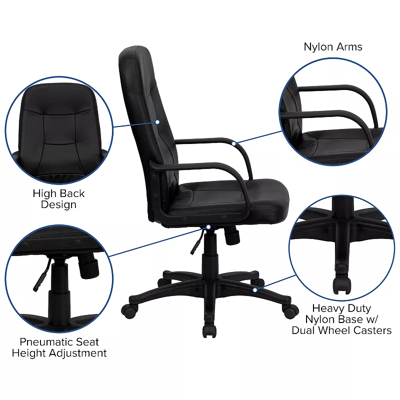 Flash Furniture Holly Swivel Office Chair