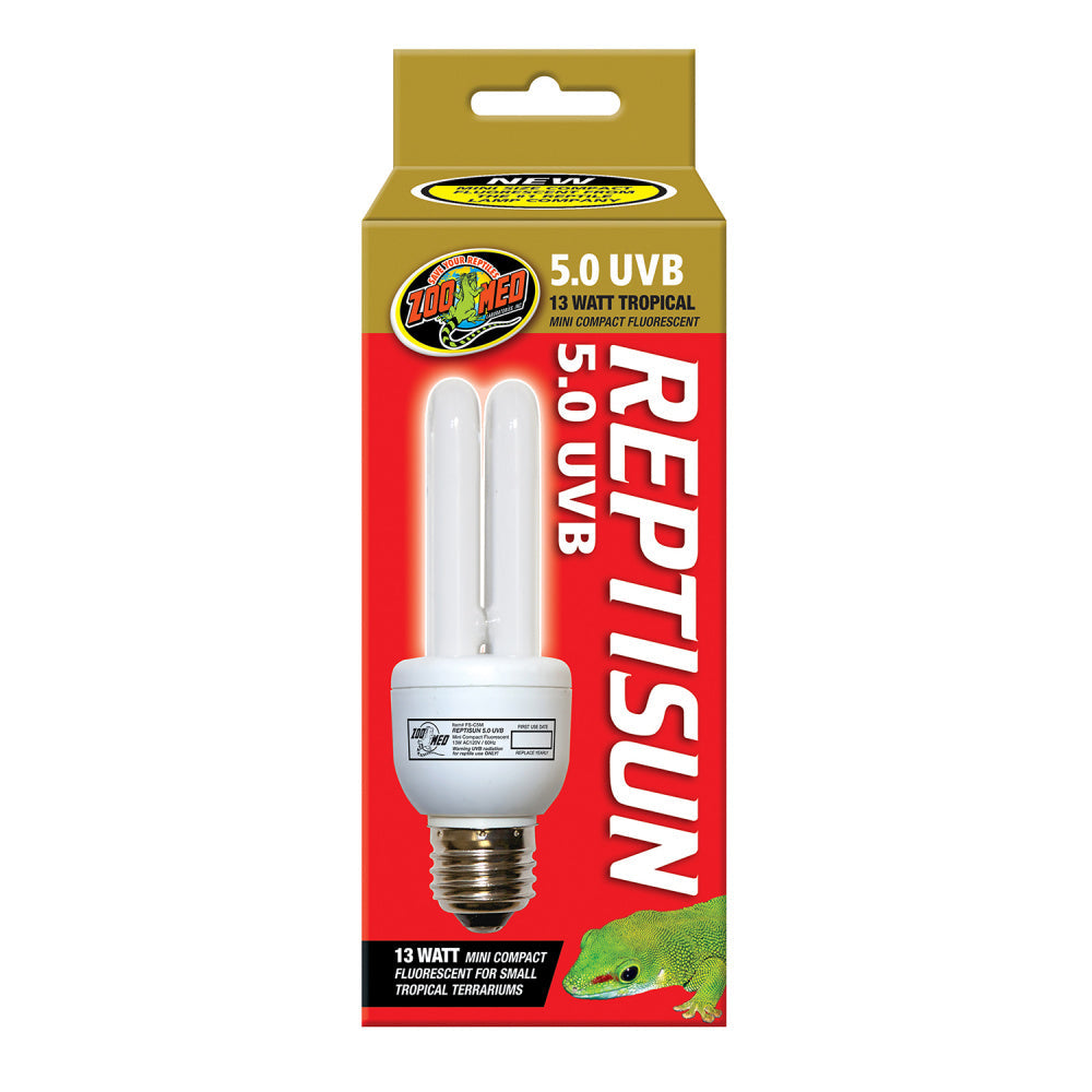 Zoo Med Reptisun Tropical UVB Mini Compact Fluorescent