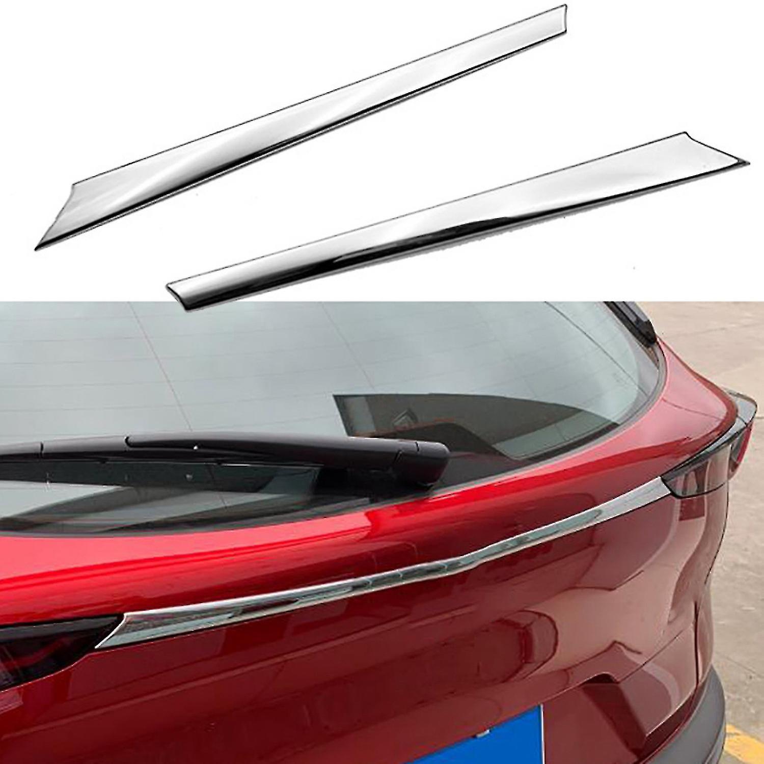 For -30 Cx30 2020-2021 Abs Rear Tail Trunk Lid Moulding Cover Trim Frame