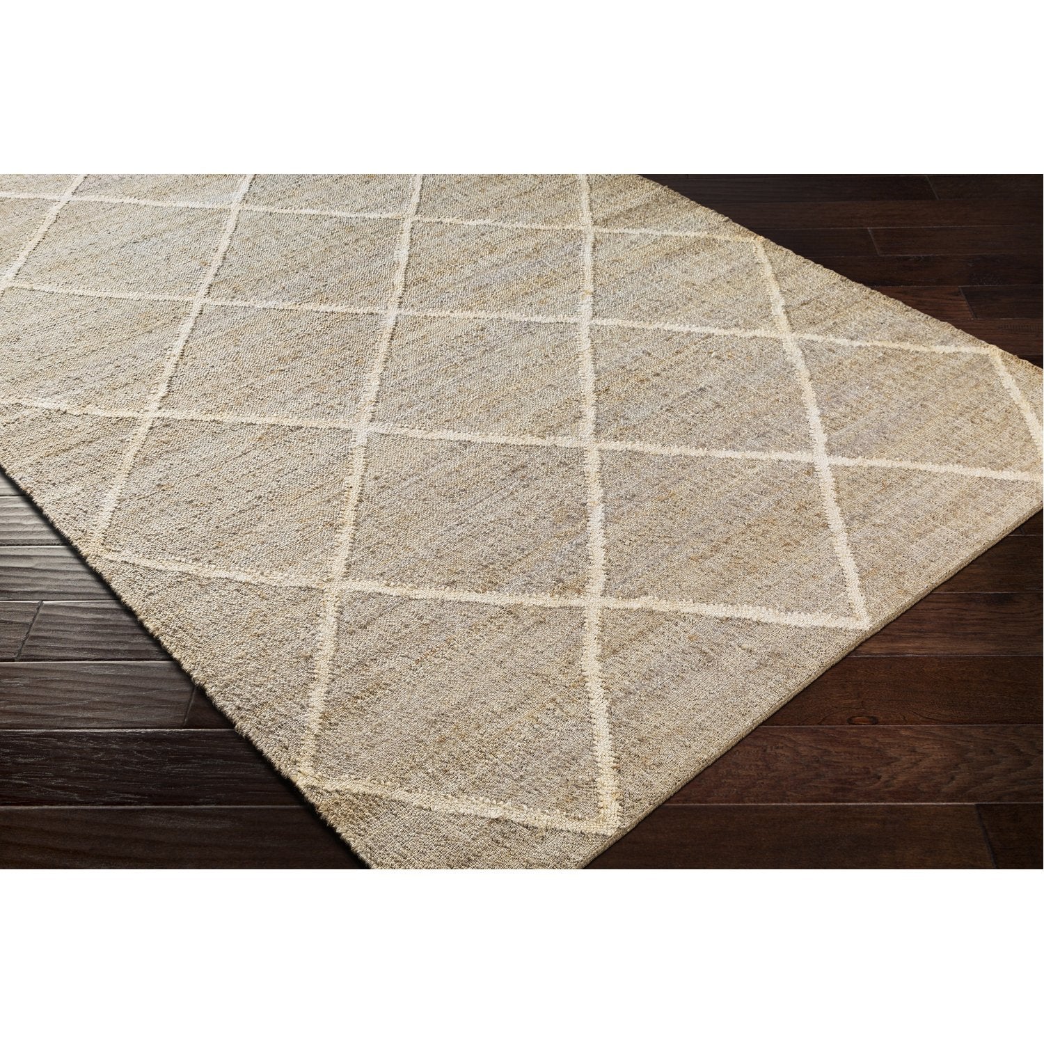 Cadence Hand Woven Rug in Camel, Cream, Khaki, Ivory, Taupe