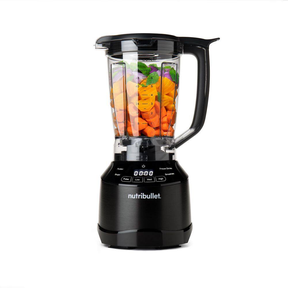 NutriBullet 56 oz. 3-Speed Black Smart Touch Blender NBF10420