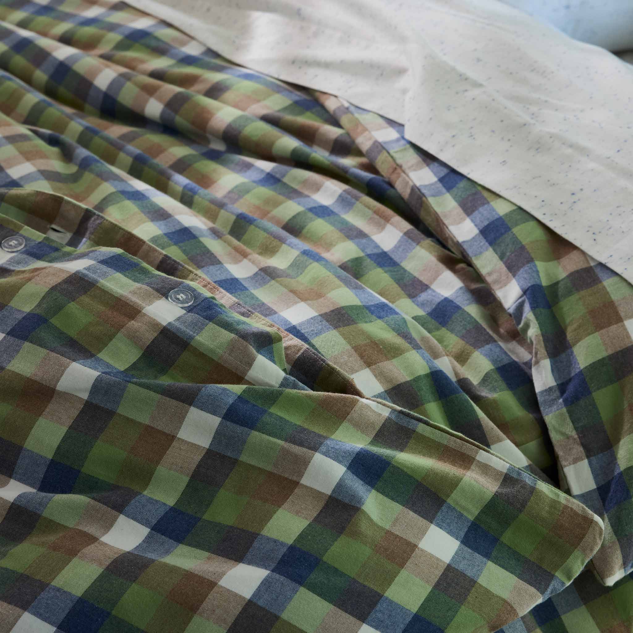 Brushed Flannel Duvet Cover - Last Call