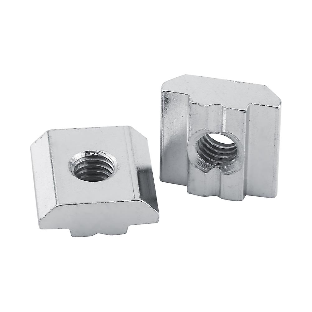 Nickel Coated Carbon Steel Sliding T Slot Nut For Aluminum Profile Accessories (eu30 M6)