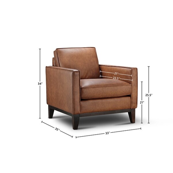 Pimlico Top Grain Leather Armchair