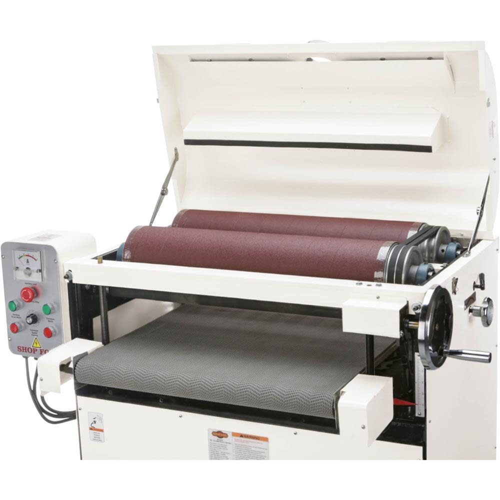 Shop Fox 26 Drum Sander 220V 5HP 1 Phase ;