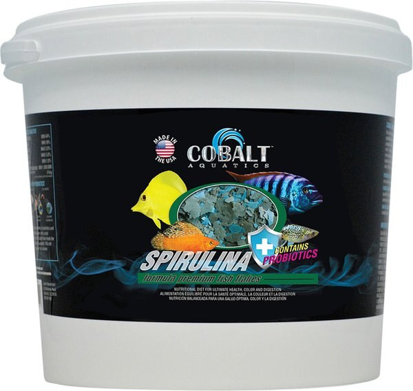 Cobalt Aquatics Spirulina Flakes Fish Food