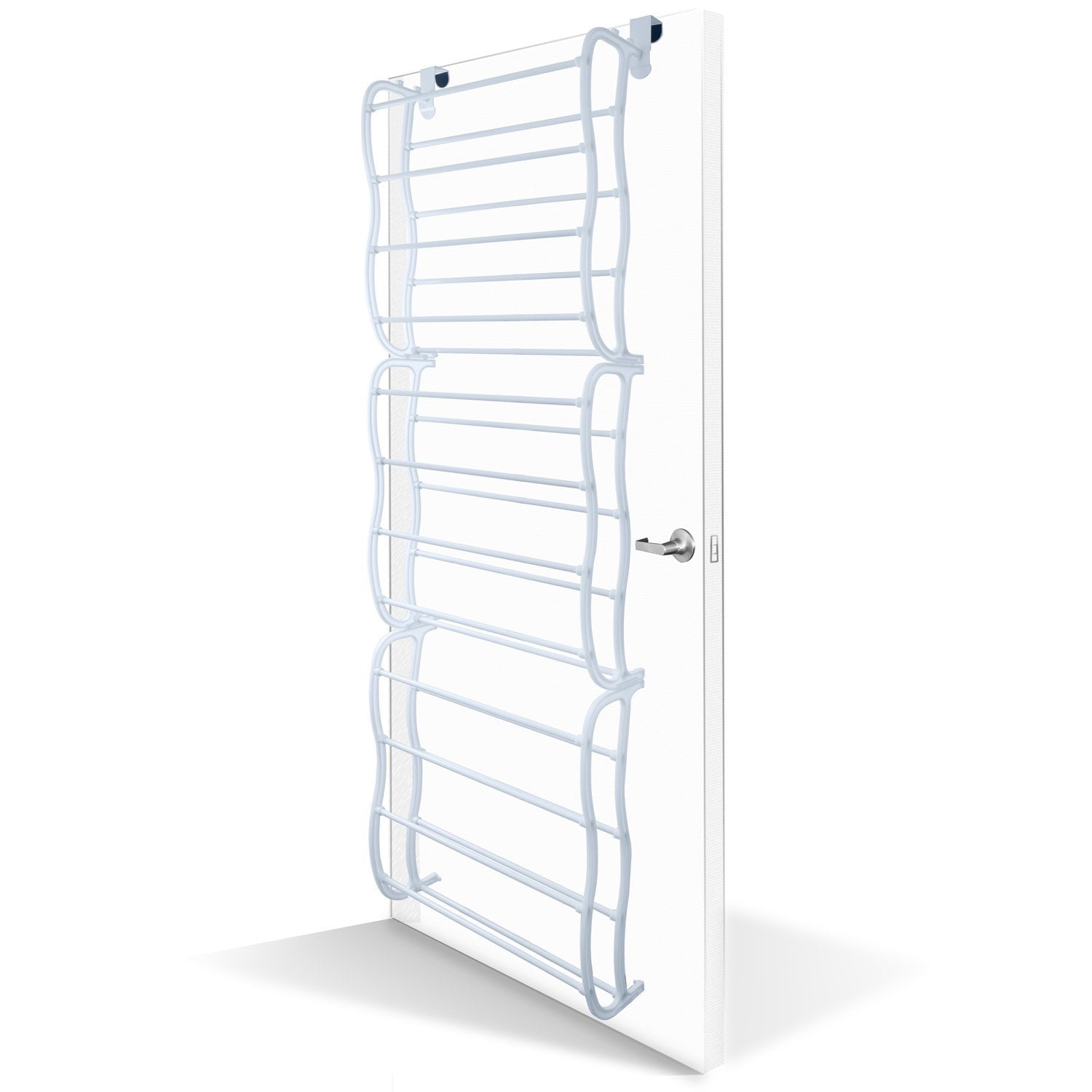 Zimtown Hanging Shoe Rack Over the door 36 Pair Closet Space Saver Organizer Storage