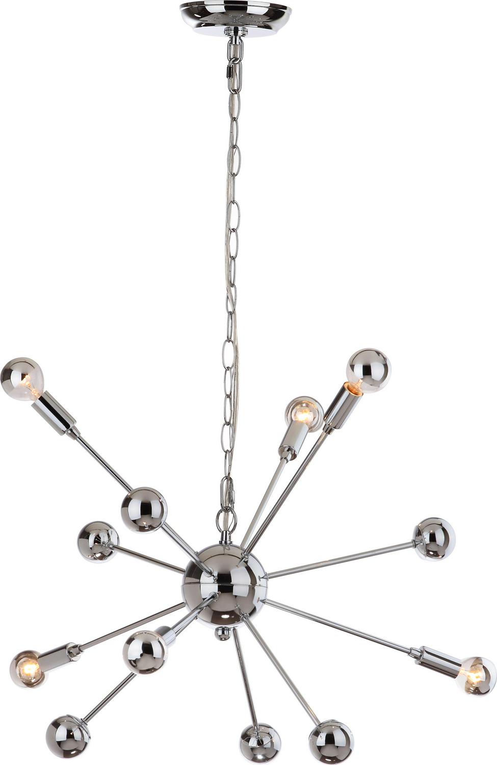 Safavieh Matrix Sputnik 6 Light Chrome 24.75 in. Dia. Pendant