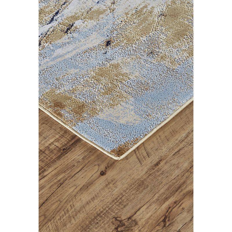 Weave and Wander Crowford Abstract Splatter Print Accent Rug