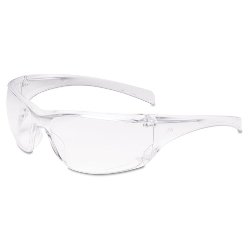 3M Virtua AP Protective Eyewear， Clear Frame and Lens， 20/Carton (118190000020)