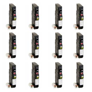 Square D QO 20 Amp Single-Pole Combination Arc Fault Circuit Breaker (12-pack) QO120CAFIC12