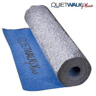 QuietWalk 360 sq. ft. 6 ft. x 60 ft. x 3 mm Underlayment with Sound and Moisture Barrier for Hardwood and Floating Floors QW360PLUS