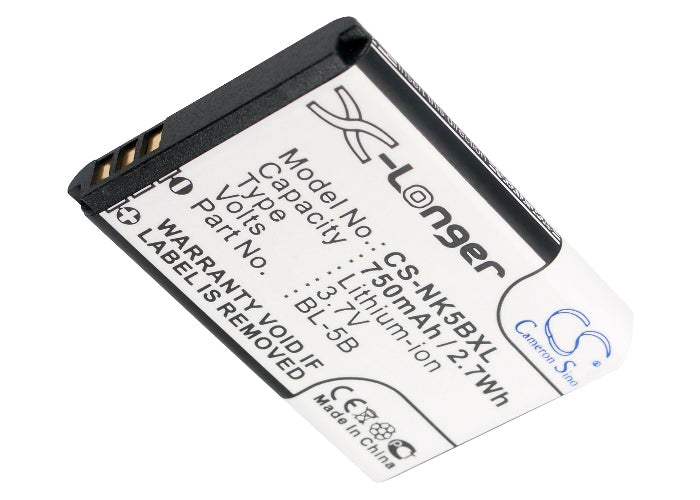 Alcatel One Touch S680 O Black Mobile Phone 750mAh Replacement Battery BatteryClerkcom Mobile Phone