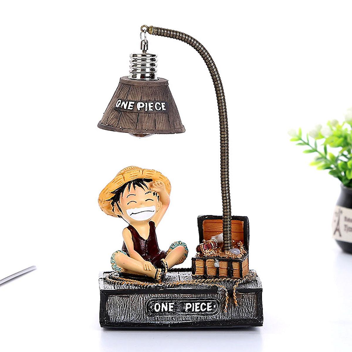 2pcs One Piece Luffy Chopper Night Light Bedside Night Lamp Cute Kids Table Lamp Room Decoration Chirstmas Gift