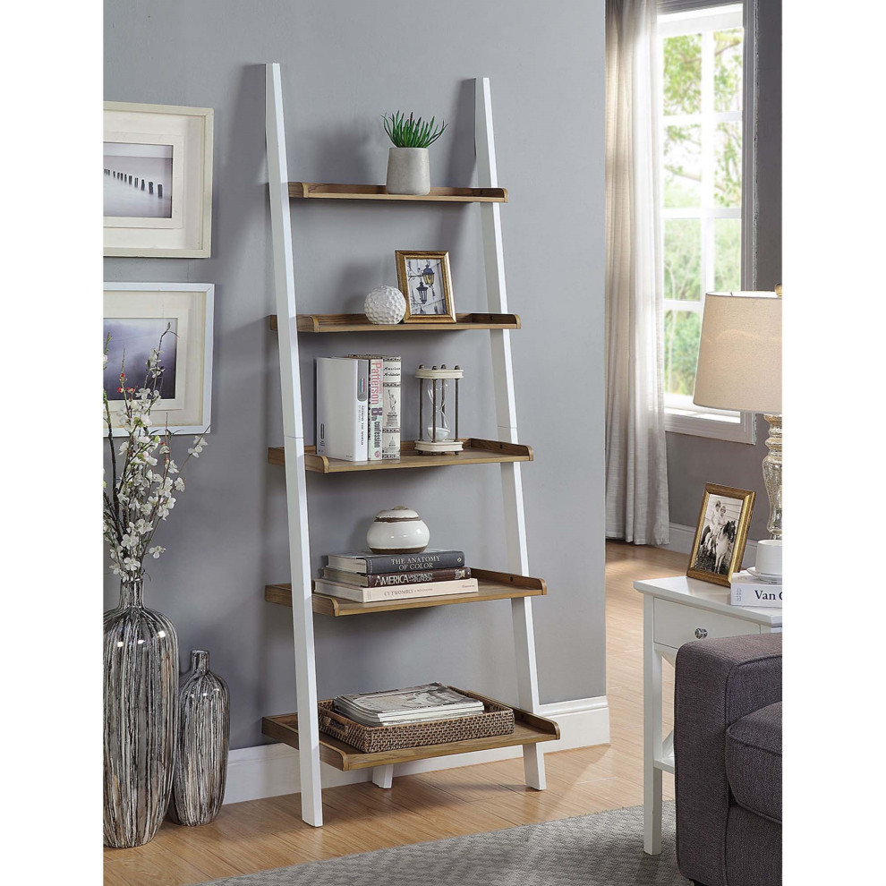 American Heritage Bookshelf Ladder   Contemporary   Bookcases   by VirVentures  Houzz