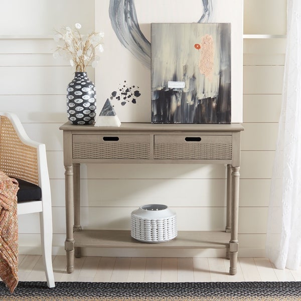 SAFAVIEH Landers 2-drawer Console Table - 35.5