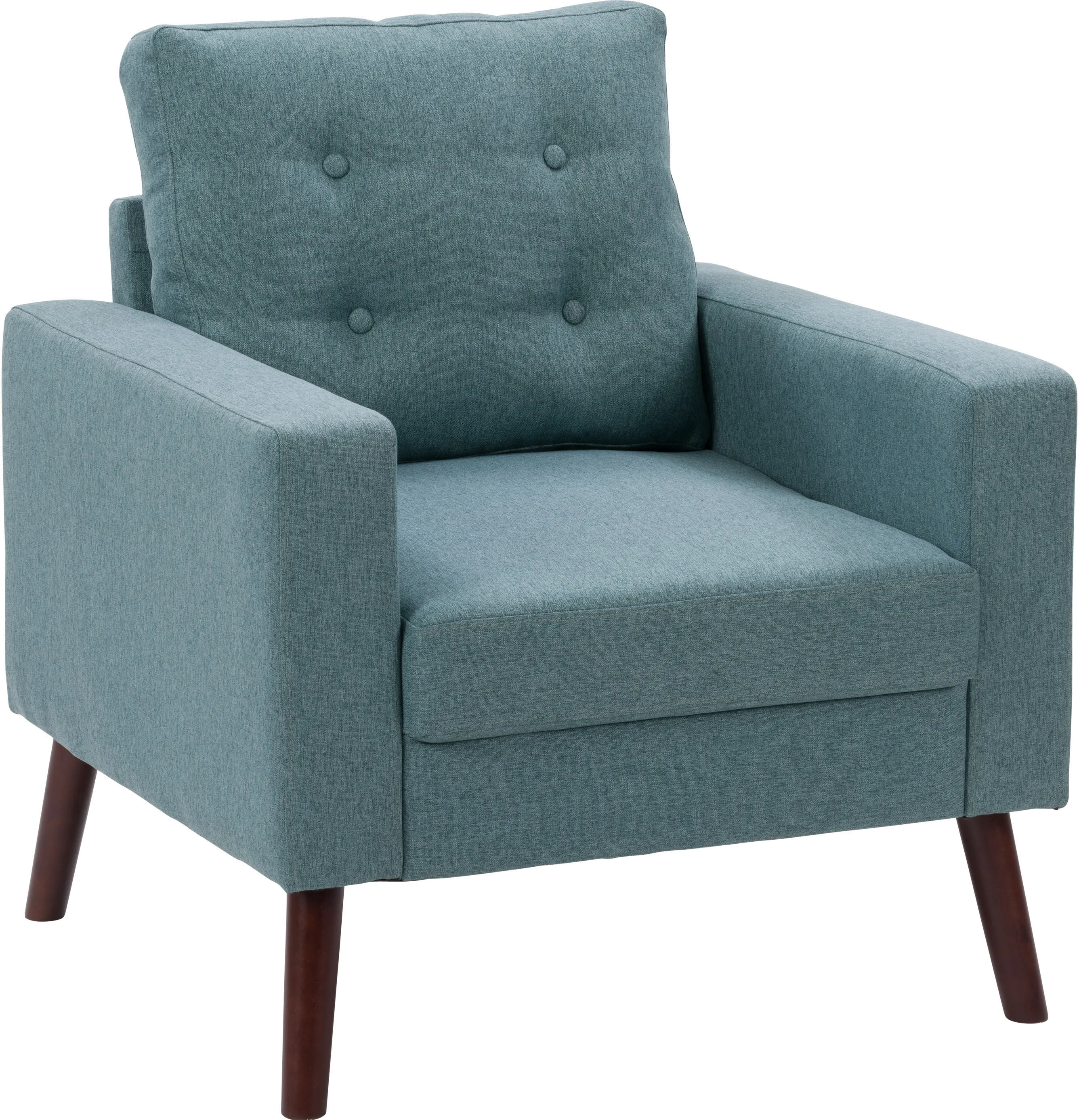 Elwood Light Green Tufted Accent Chair