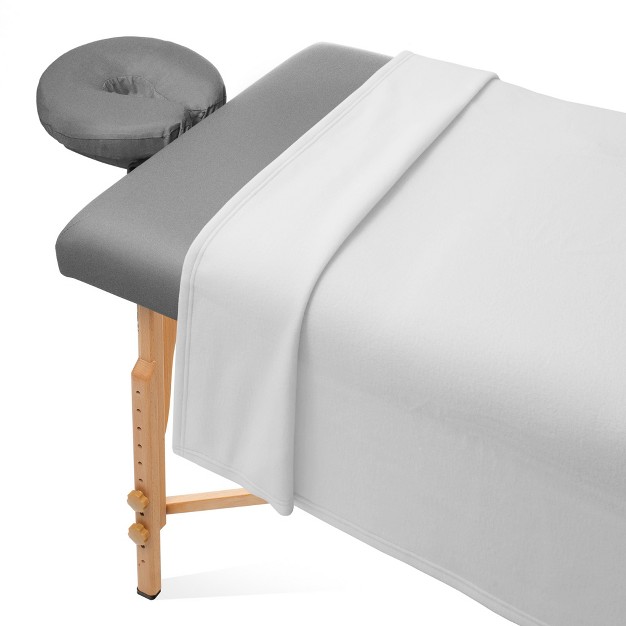 Saloniture Massage Table Blanket 60 X 90 Polar Fleece Spa Throw