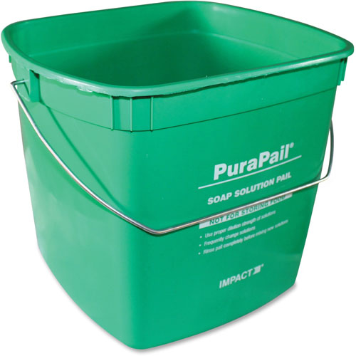 Impact Products Impact Purapail Cleaning Bucket | 6Qt， Green | LFP550614C