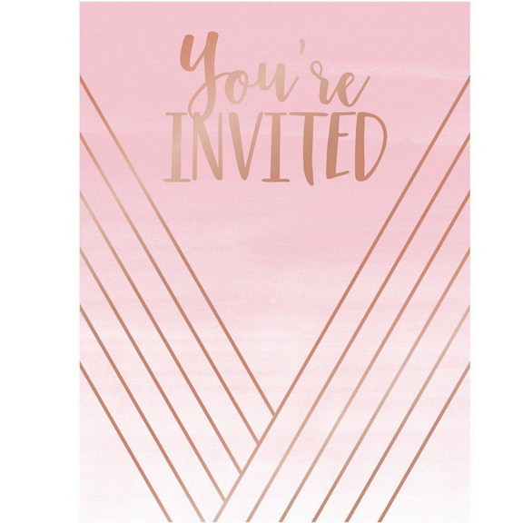 Creative Converting 308557 Rose  Day Invitation...