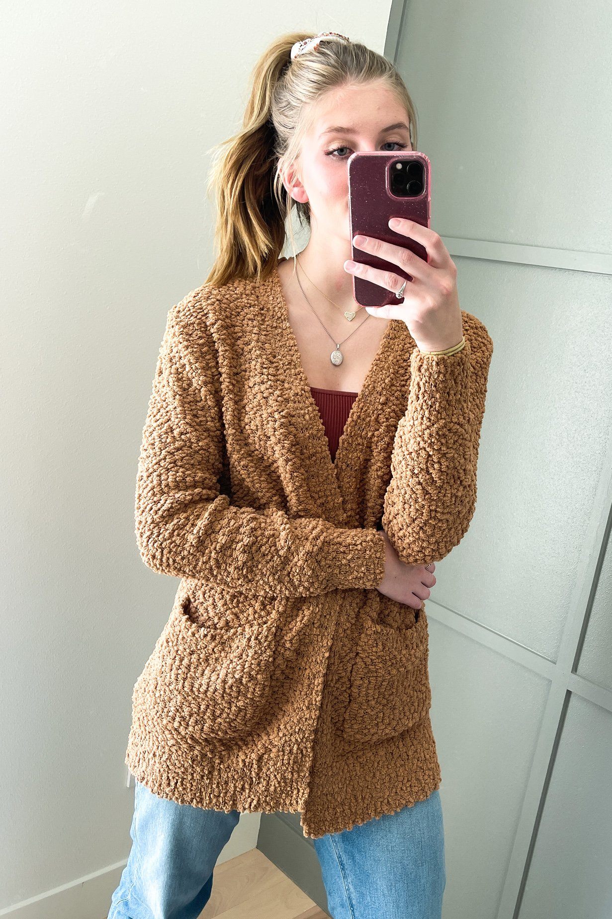 Hello Autumn Modest Cardigan