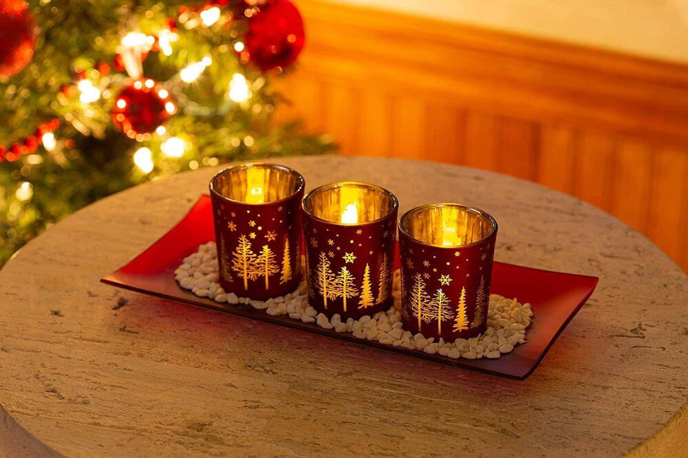 Christmas Candlescape Set