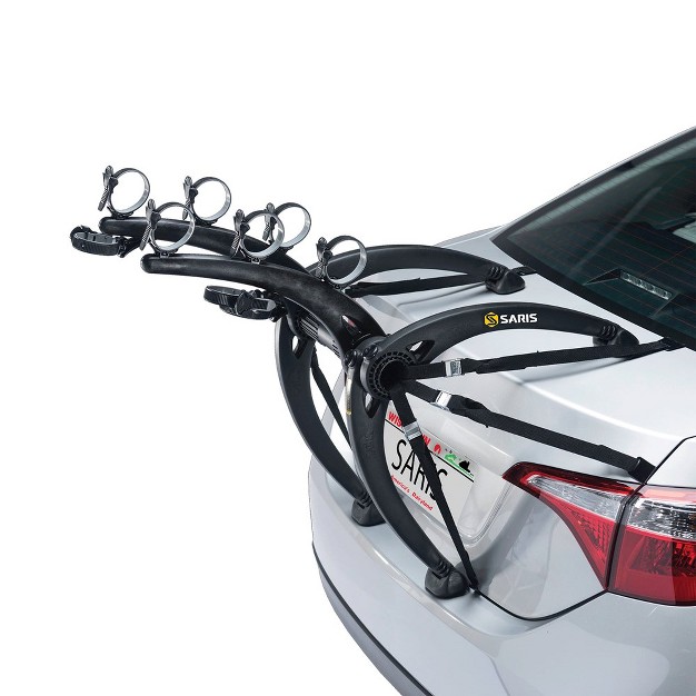 Saris Bones Trunk Bike Rack Bike Rack For Car And Suv 3 Bikes