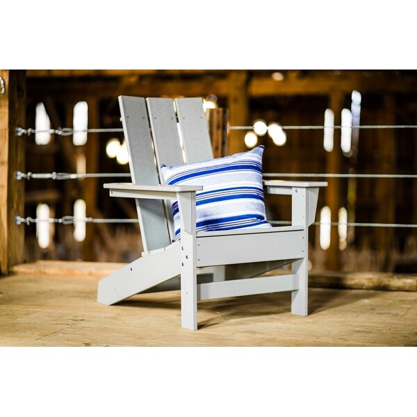 Hawkesbury Recycled Plastic Modern Adirondack Chair by Havenside Home