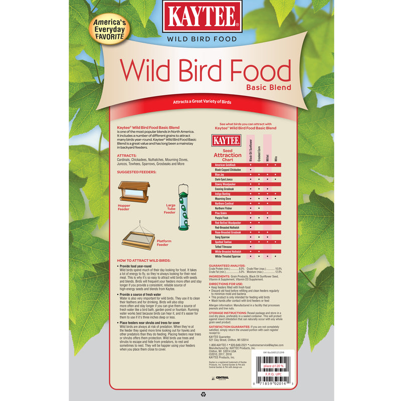 BIRDSEED WILD 20LB