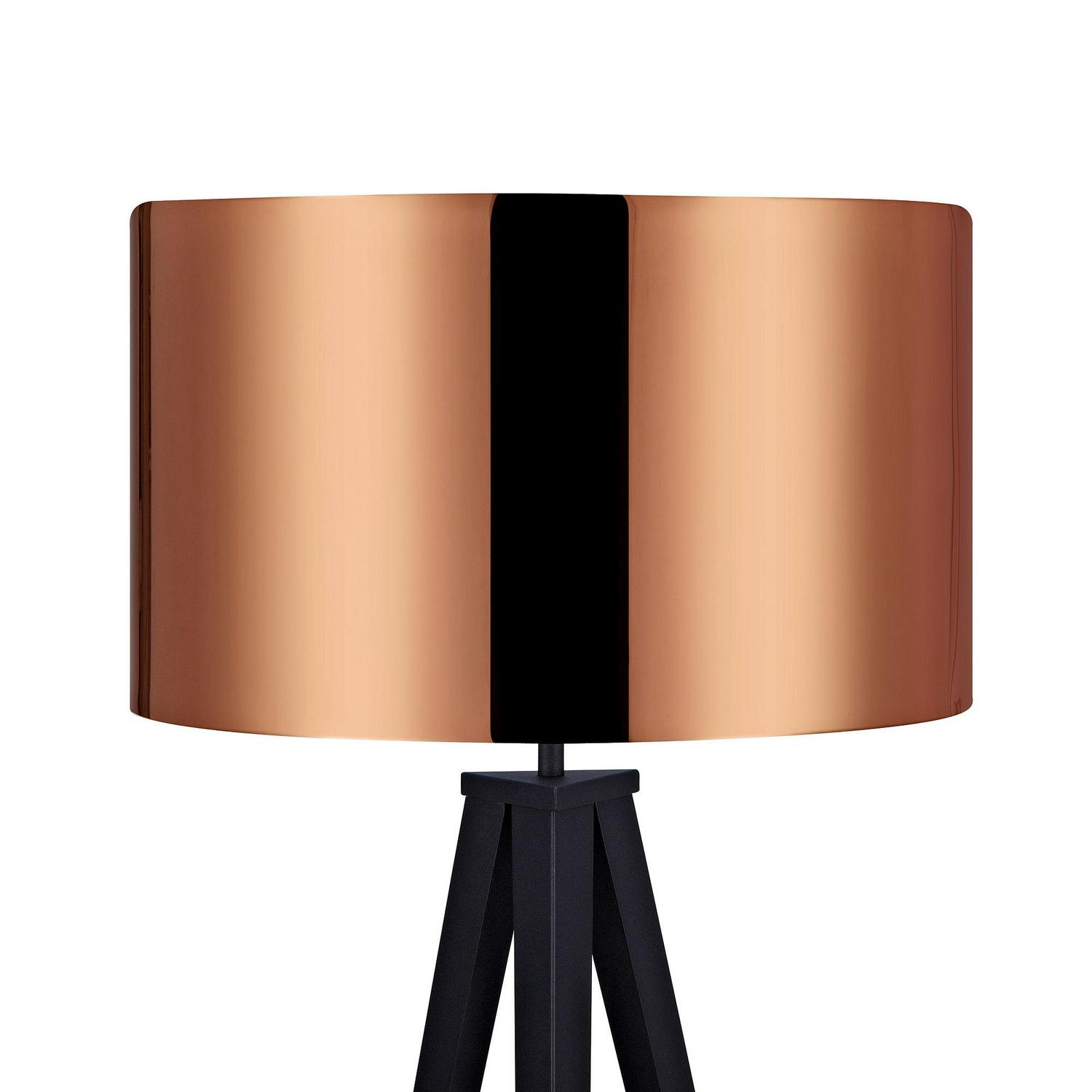 Versanora 60.23 Romanza Tripod Floor Lamp with Copper Shade