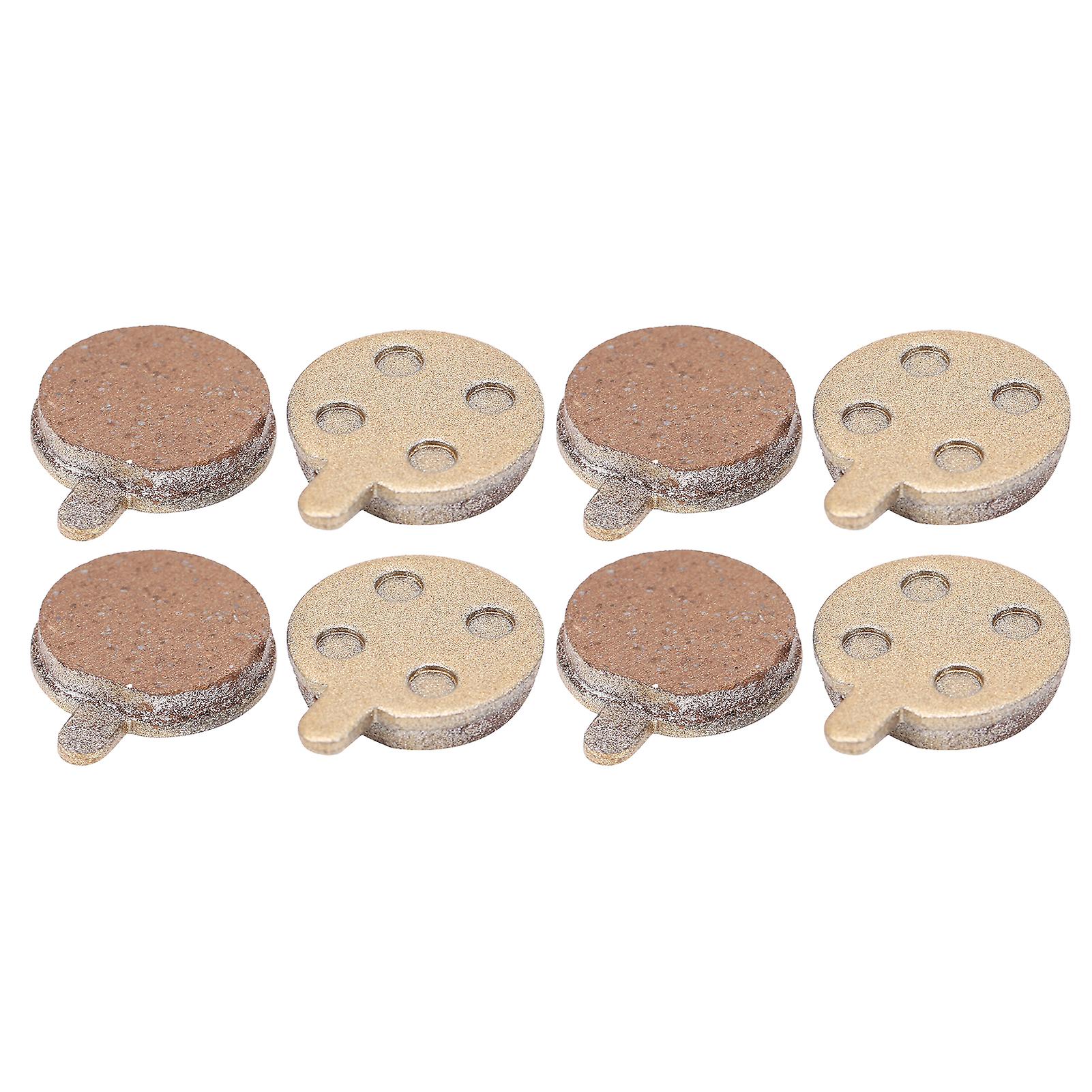 4pair 10in Electric Scooter Disc Brake Universal Brake Pad Accessory Copper Based Metal