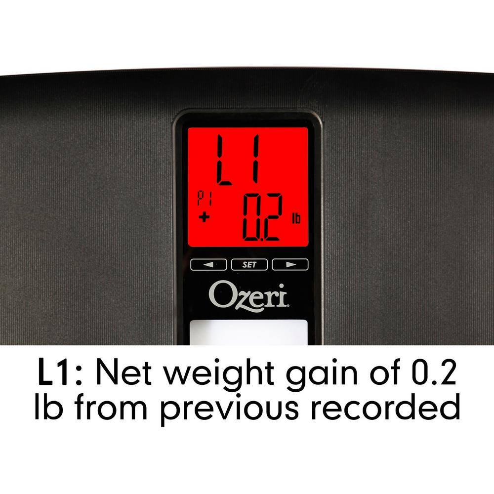 Ozeri WeightMaster II 440 lbs. Digital Bath Scale with BMI and Weight Change Detection ZB20